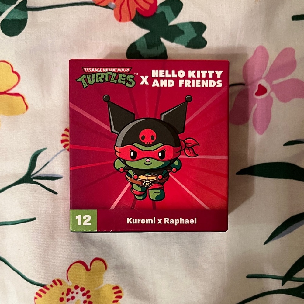 McDonalds TMNT x Hello Kitty and Friends #12 Kuromi x Raphael Collectible Toy
